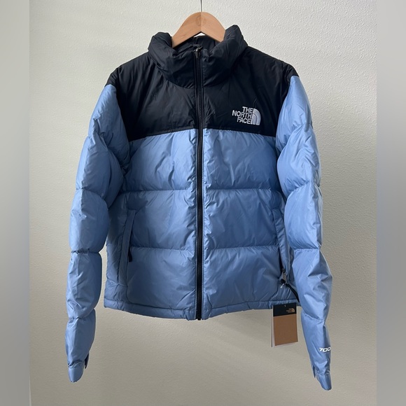 The North Face Women's 1996 Retro Nuptse Down Jacket In Folk Blue - Picture 2 of 11